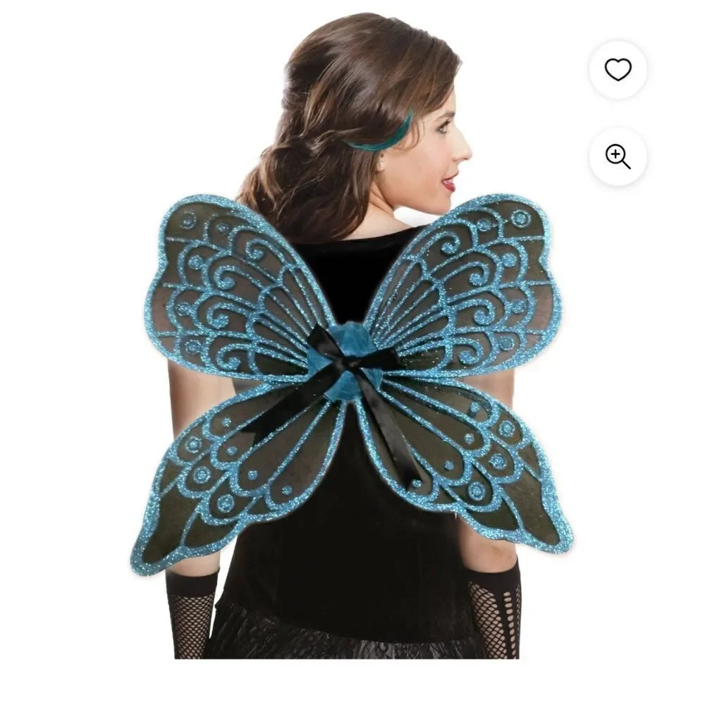 NEW Teal Wings Halloween Costume Adult or Child